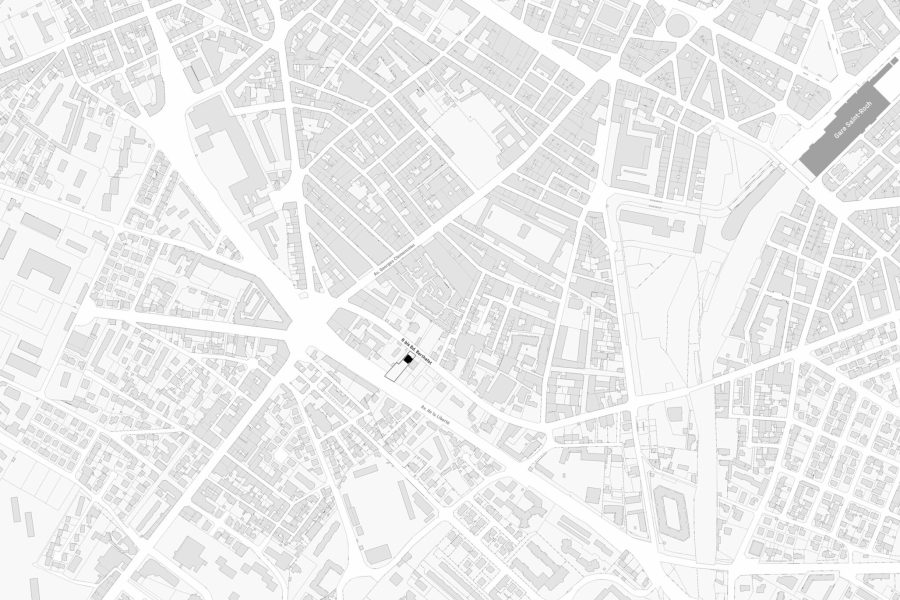 Carte Localisation Hamerman Rouby Architectes